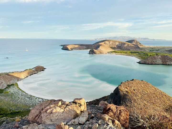 Balandra Beach from the lookout