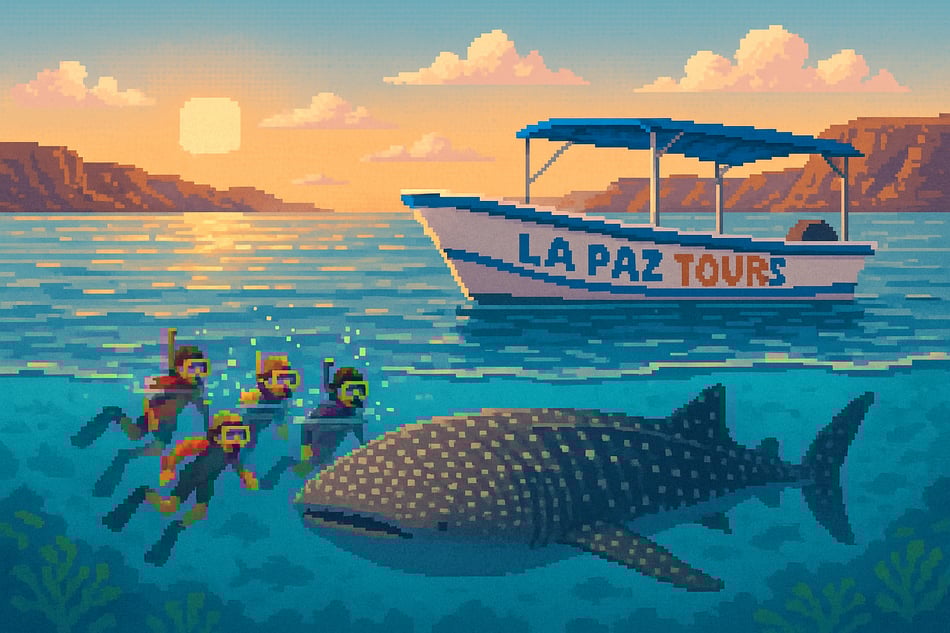 ¿Por qué las autoridades regulan los tours de tiburón ballena en La Paz? 🦈