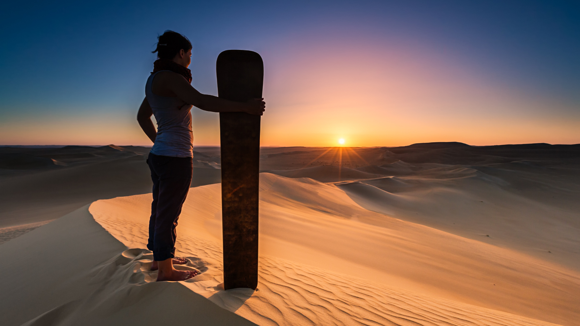 sandboarding